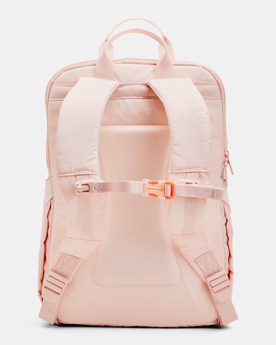 Women's UA Essentials Backpack, Pink, pdpMainDesktop image number 2